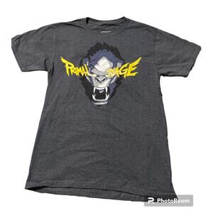 Overwatch Primal Rage Logo MENS T-shirt Small LOOT CRATE Exclusive 2017